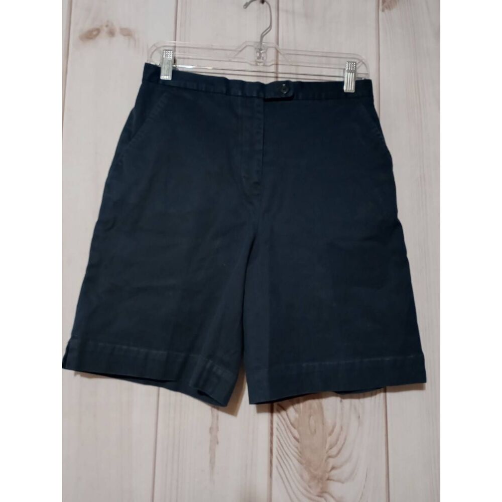 Faconnable Shorts Ladies 6 Navy Chino